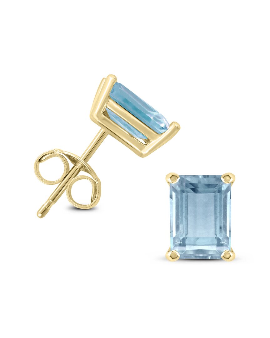 Gemstones 14k 0.60 Ct. Tw. Aquamarine Earrings