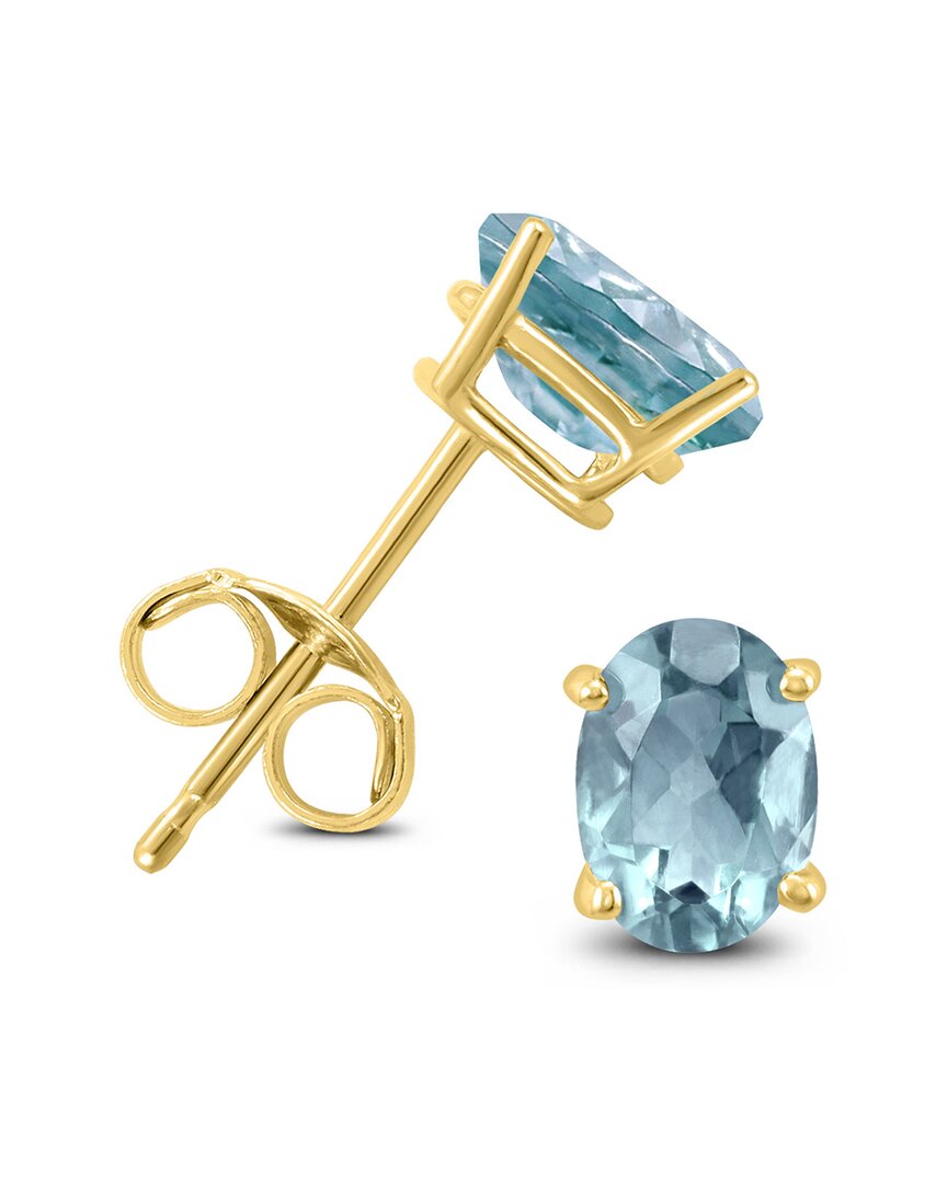 Gemstones 14k 0.90 Ct. Tw. Aquamarine Earrings