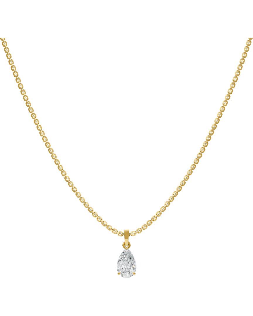 Lab Grown Diamonds 18k Over Silver 1.00 Ct. Tw. Lab-grown Diamond Necklace