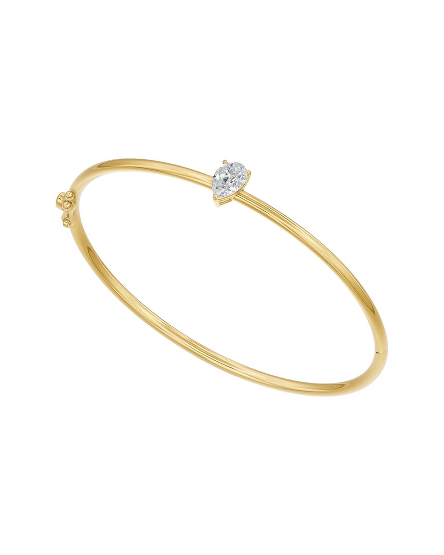 Lab Grown Diamonds 18k Over Silver 1.00 Ct. Tw. Lab-grown Diamond Bracelet