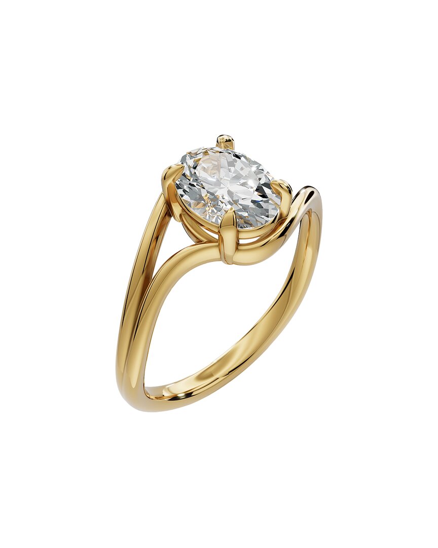 Lab Grown Diamonds 18k Over Silver 1.00 Ct. Tw. Lab-grown Diamond Ring