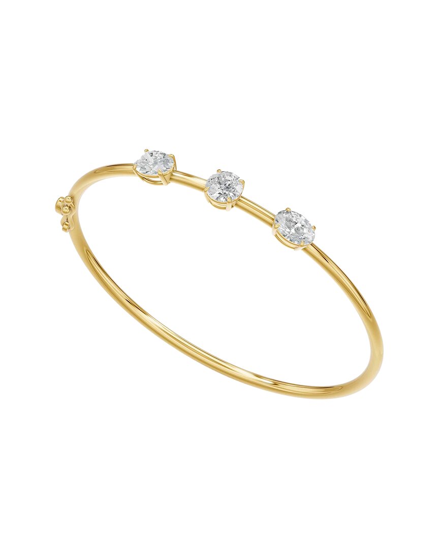 Lab Grown Diamonds 18k Over Silver 3.00 Ct. Tw. Lab-grown Diamond Bracelet