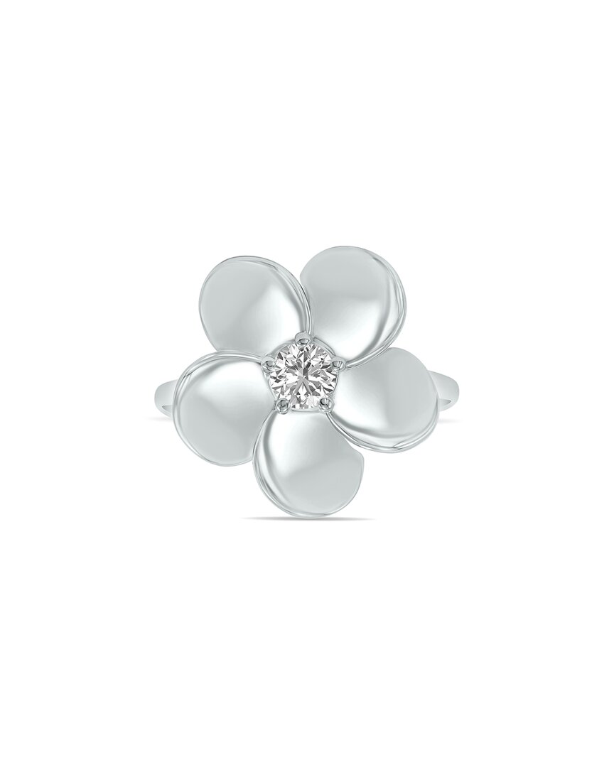 Lab Grown Diamonds 14k 0.33 Ct. Tw. Lab-grown Diamond Flower Ring No
