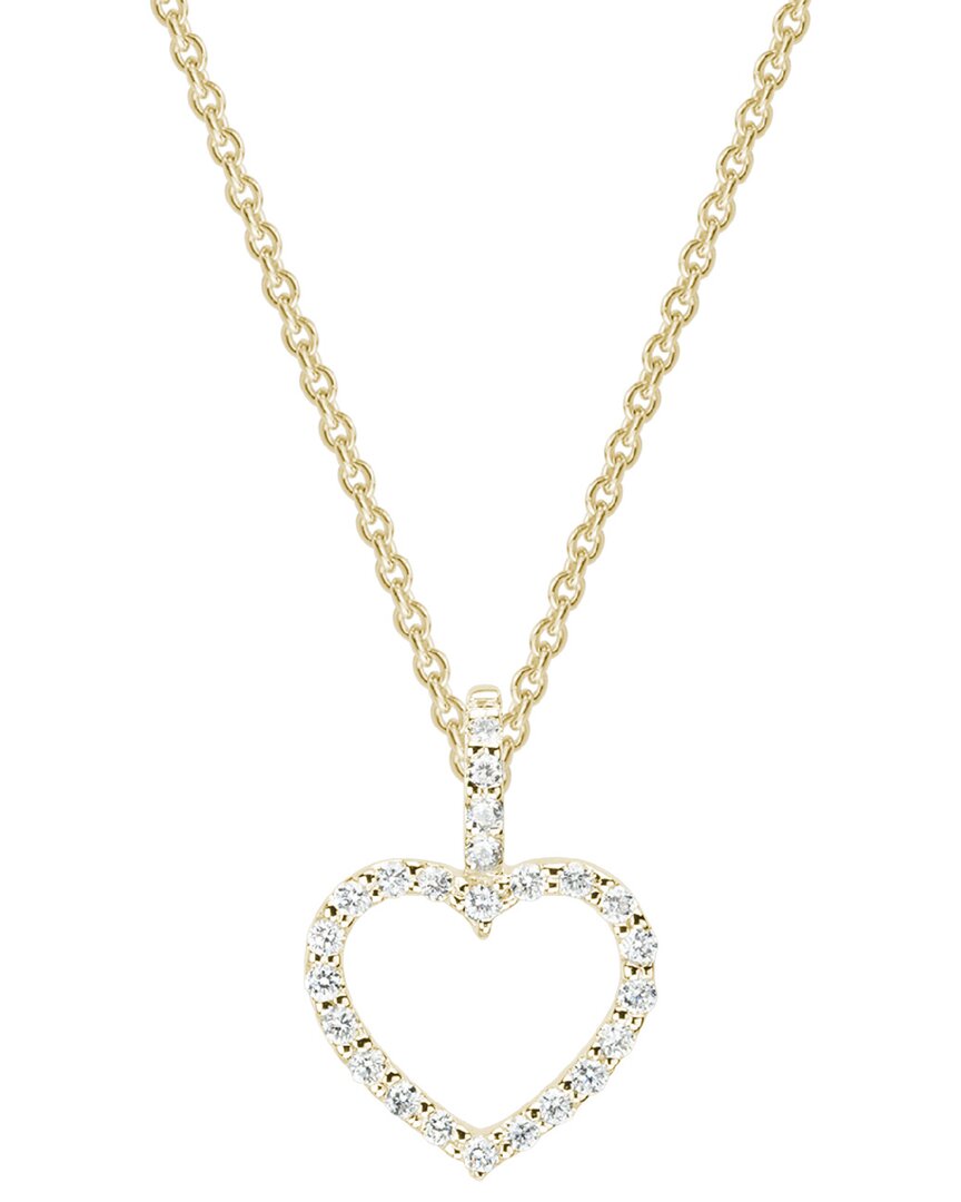 Diamond Select Cuts 14k 0.90 Ct. Tw. Diamond Heart Necklace