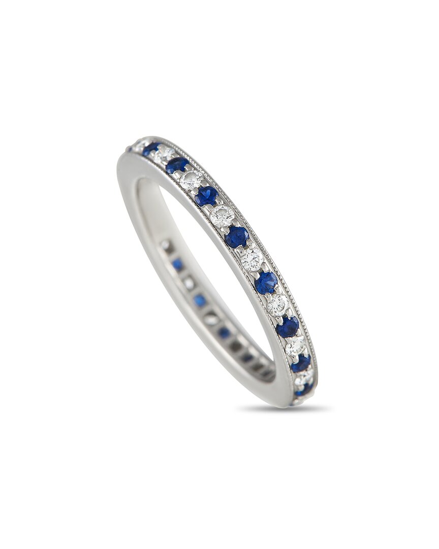 Heritage Tiffany & Co. Tiffany & Co. Platinum Sapphire Eternity Ring (authentic )