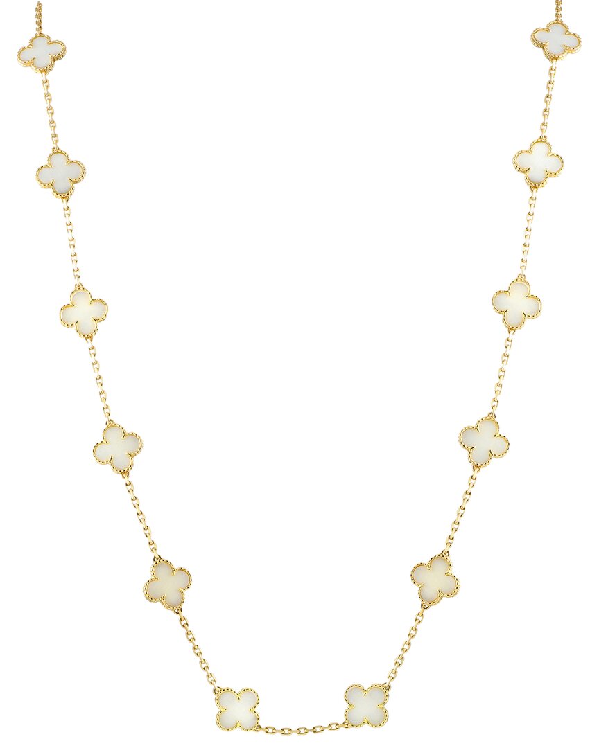 Van Cleef & Arpels 18k Coral Necklace (authentic Pre-loved) In Gold