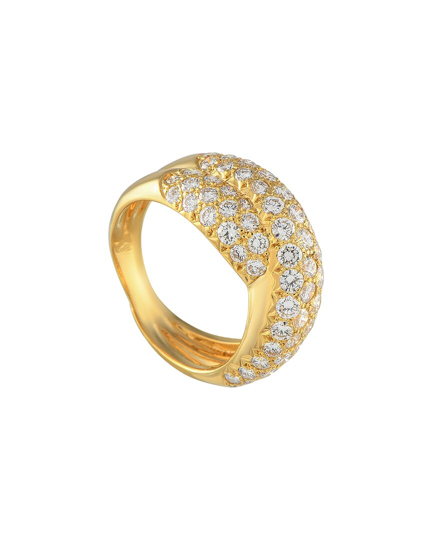 Van Cleef & Arpels 18k 2.50 Ct. Tw. Diamond Ring (authentic Pre-loved)