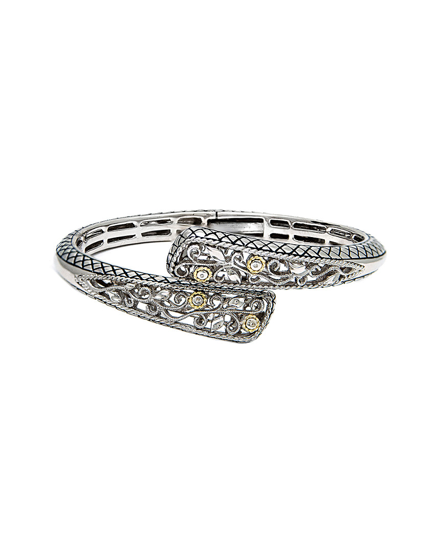 Andrea Candela Tesoro 18k & Silver Bangle