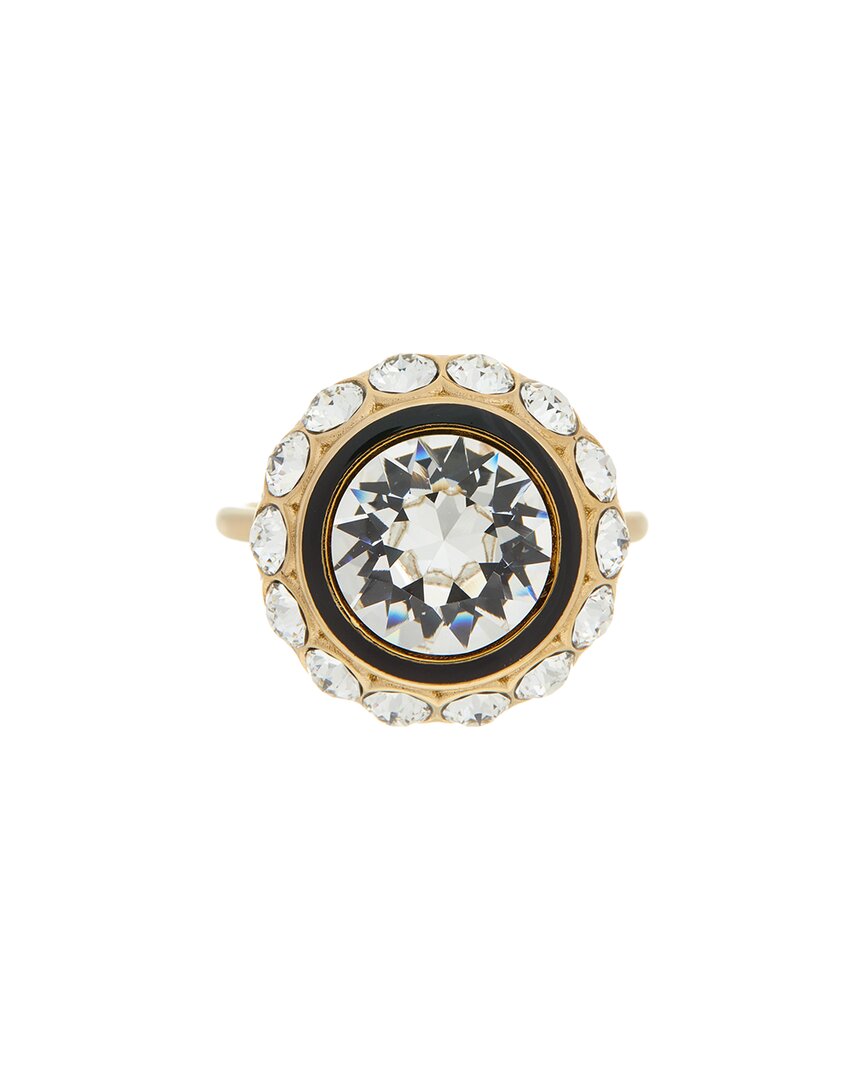Valentino Garavani Valentino Vlogo Signature Ring In Yellow