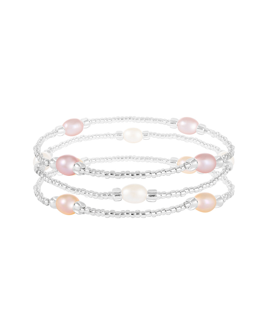Splendid Pearls 7-8mm Pearl Bracelet