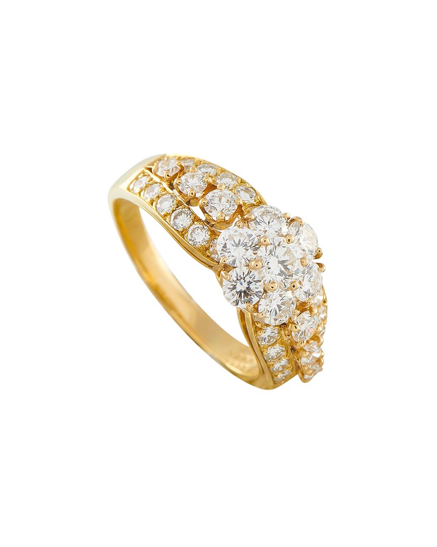 Van Cleef & Arpels 18k 1.60 Ct. Tw. Diamond Ring (authentic Pre-loved)