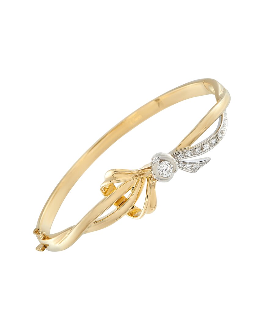 Damiani 18k 0.65 Ct. Tw. Diamond Bracelet (authentic Pre-loved)