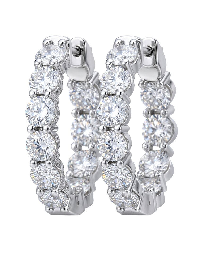 Lab Grown Diamonds 14k 6.40 Ct. Tw. Lab-grown Diamond Hoop Earring