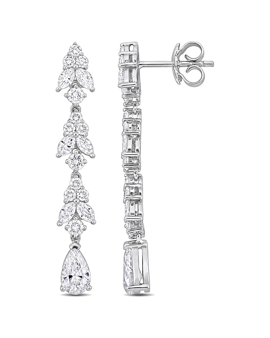 Diamond Select Cuts 14k 3.99 Ct. Tw. Diamond Clip-on Earrings