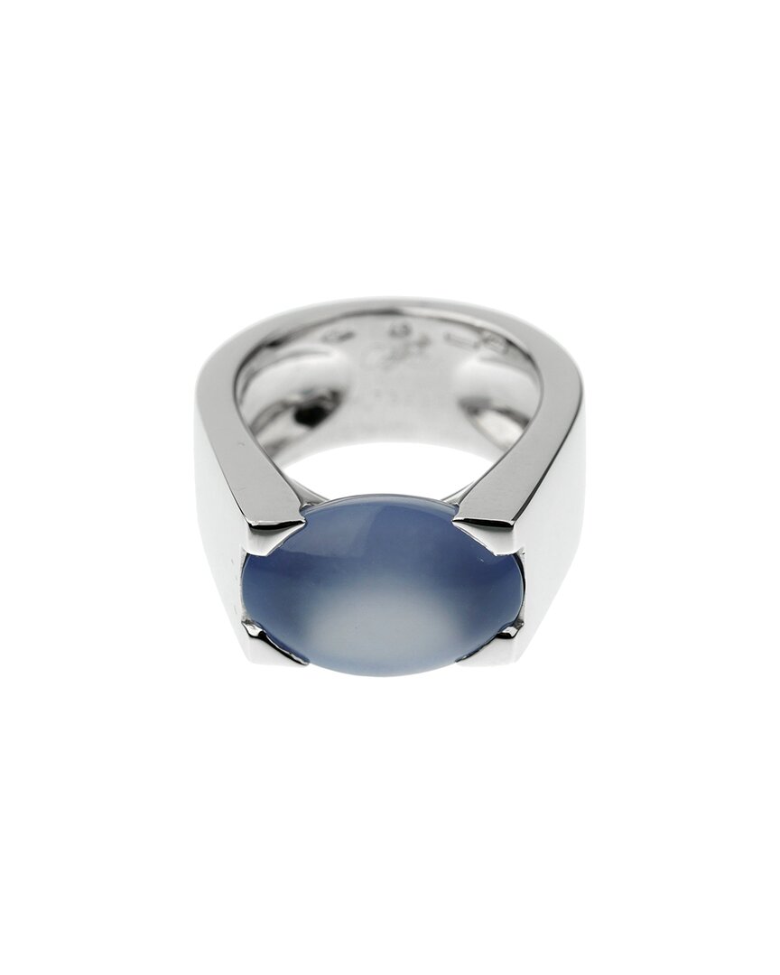 Cartier 18k Chalcedony Cocktail Ring (authentic )