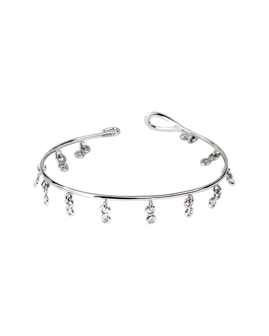 Heritage Christian Dior Dior 18k 0.36 Ct. Tw. Diamond Bangle (authentic )