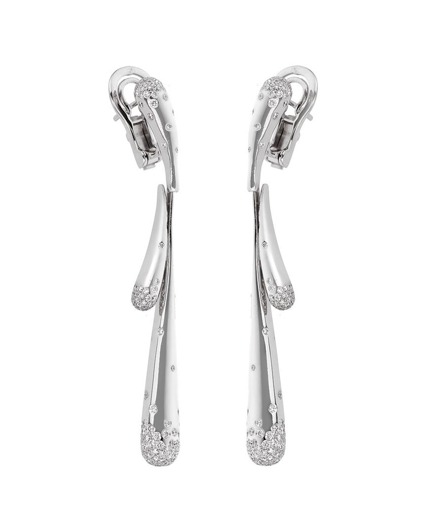 HERITAGE AUDEMARS PIGUET AUDEMARS PIGUET 18K 1.20 CT. TW. DIAMOND DROP EARRINGS (AUTHENTIC PRE-LOVED)