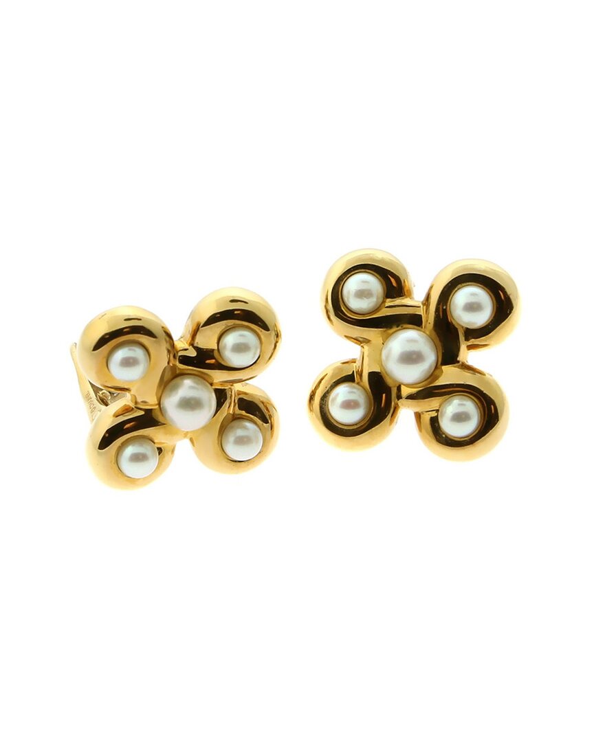 Chanel 18k Earrings (authentic Pre-loved) In Gold