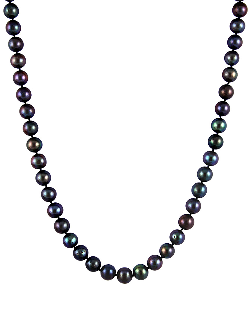 Splendid Pearls 14k 8-8.5mm Pearl Necklace