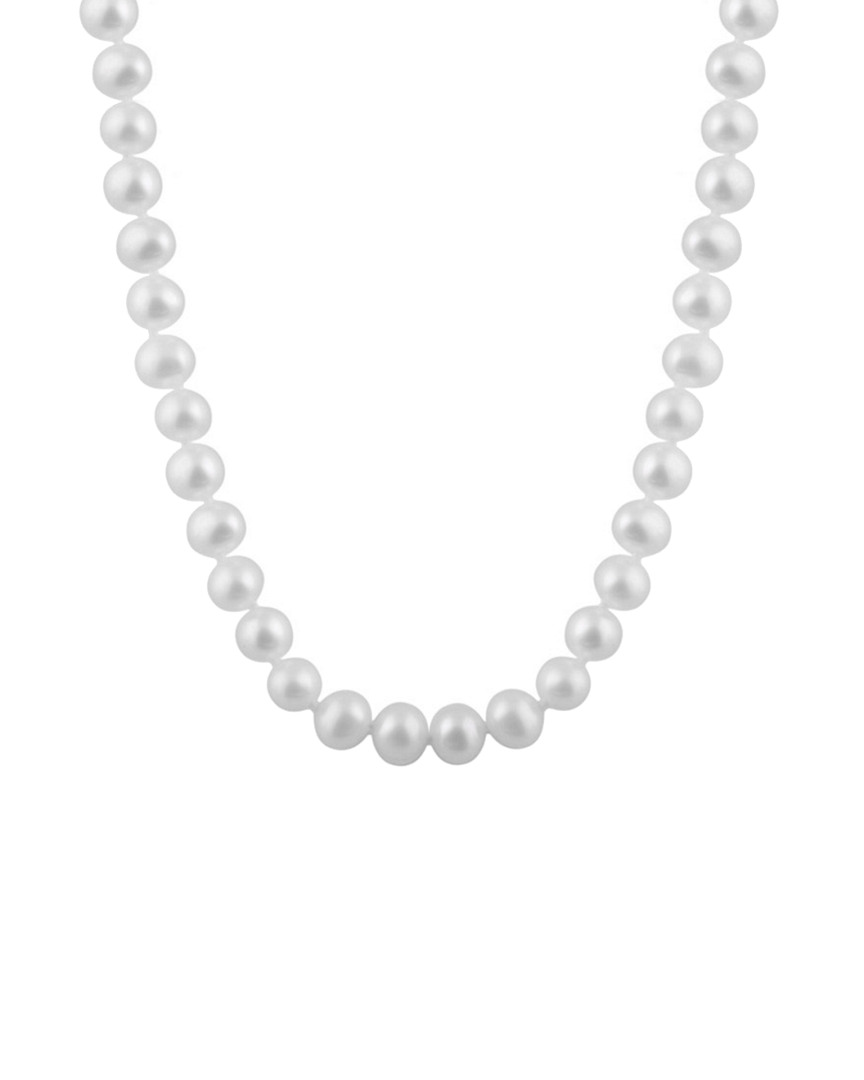 Splendid Pearls 14k 6-6.5mm Freshwater Pearl Strand Necklace