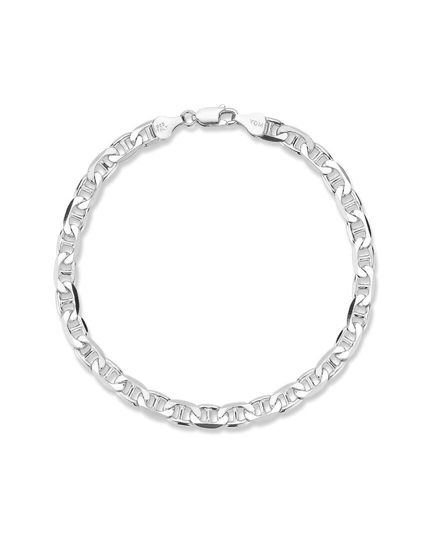 Yield Of Men Silver 7mm Mariner Chain Bracelet