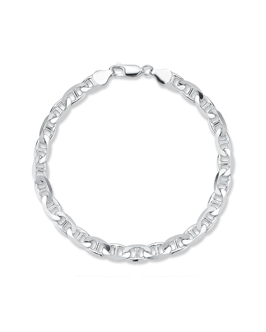 Shop Yield Of Men Silver 7mm Mariner Chain Bracelet