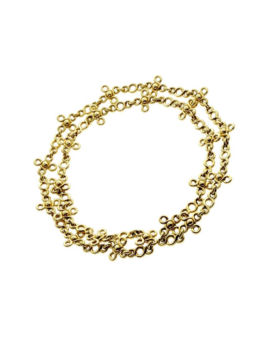 CHANEL CHANEL 18K 11.00 CT. TW. GEMSTONE SAUTOIR NECKLACE (AUTHENTIC PRE-LOVED)