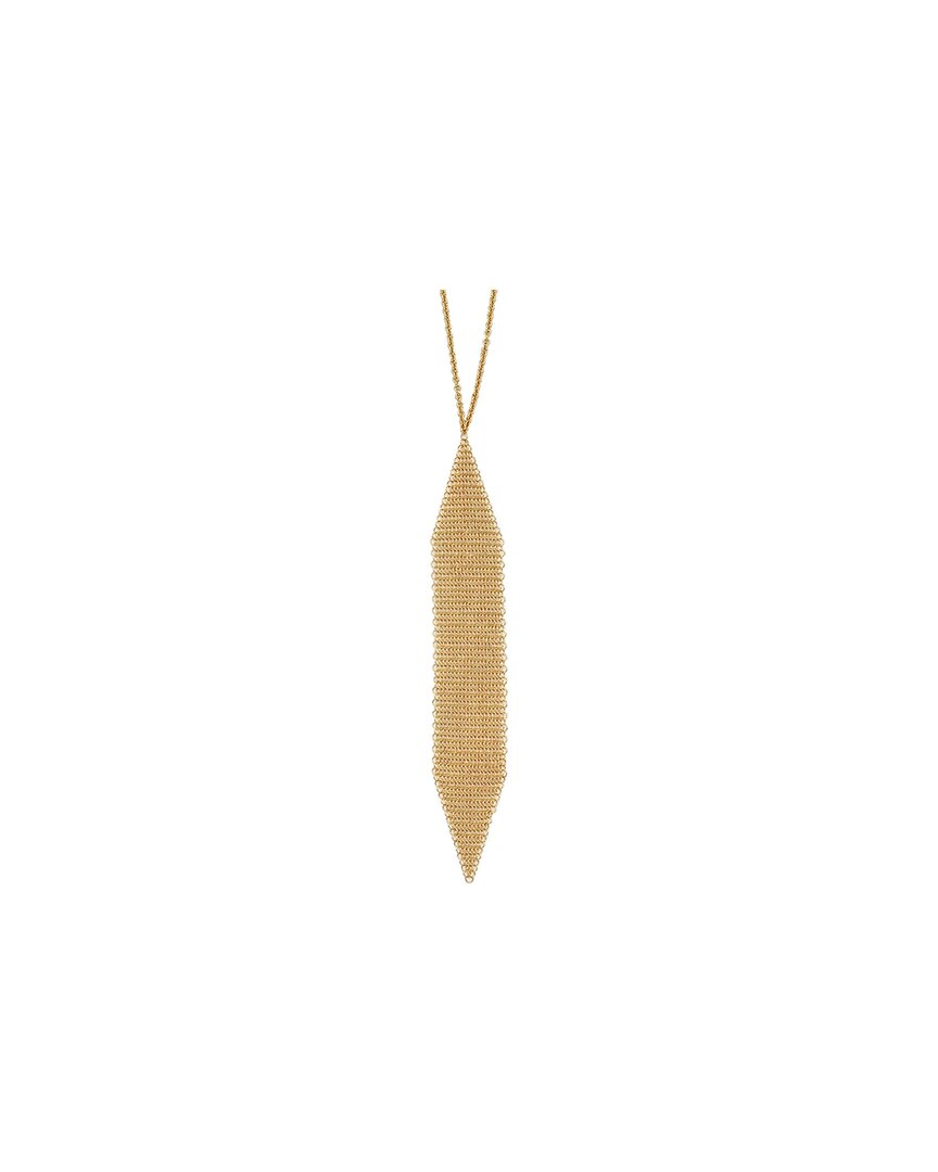 Tiffany & Co . 18k Elsa Peretti Drop Necklace (authentic )