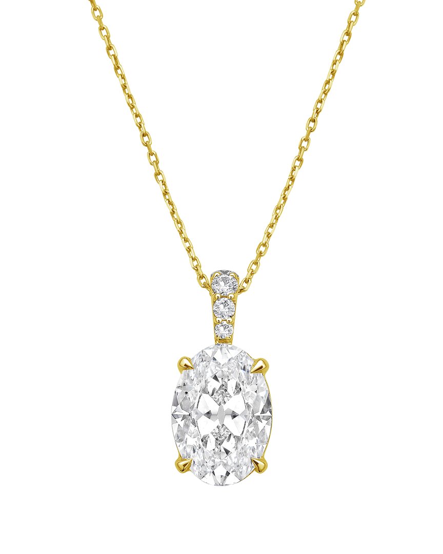Diana M Lab Grown Diamonds Diana M. 14k 10.25 Ct. Tw. Lab-grown Diamond Pendant Necklace