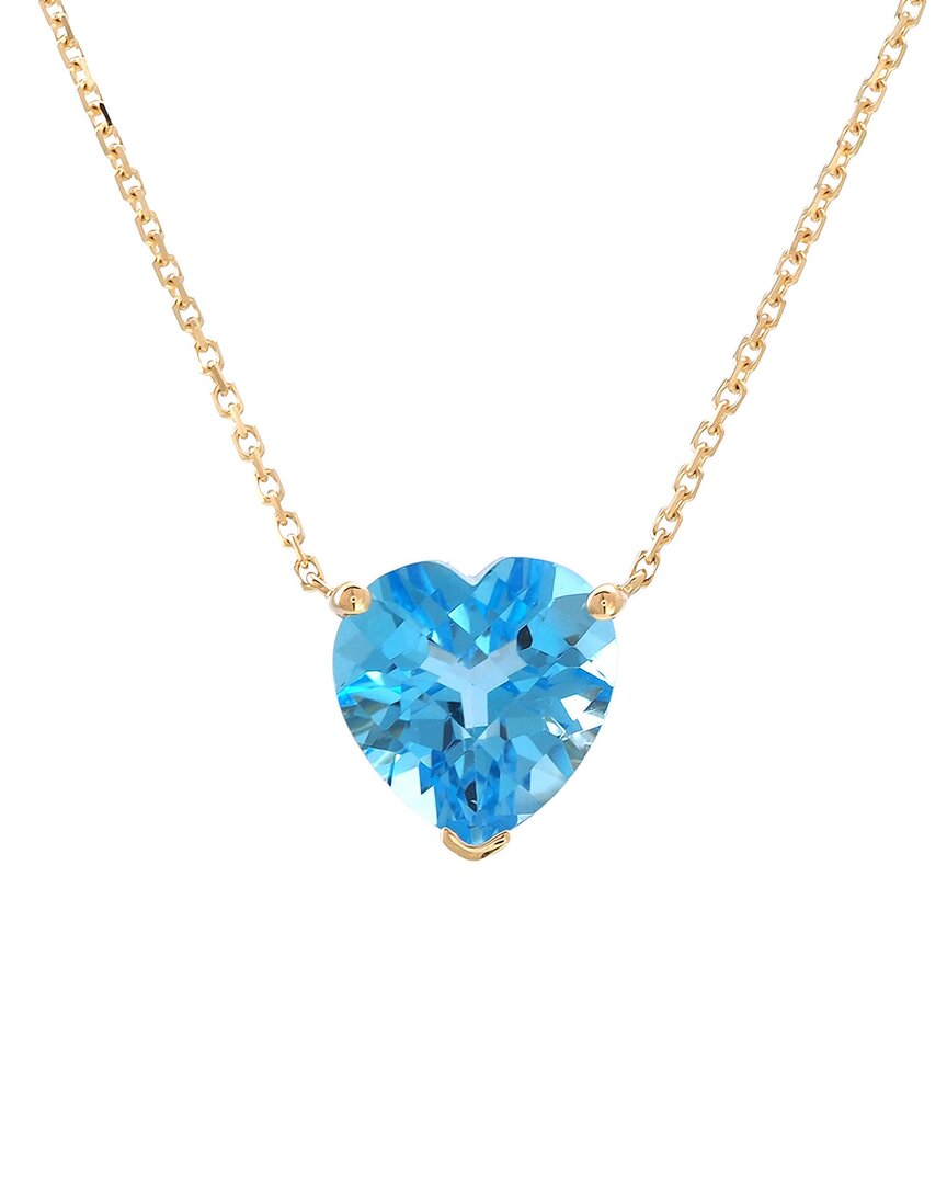 Gemstones Blue Topaz Necklace (16+2/limited Edition) Promo