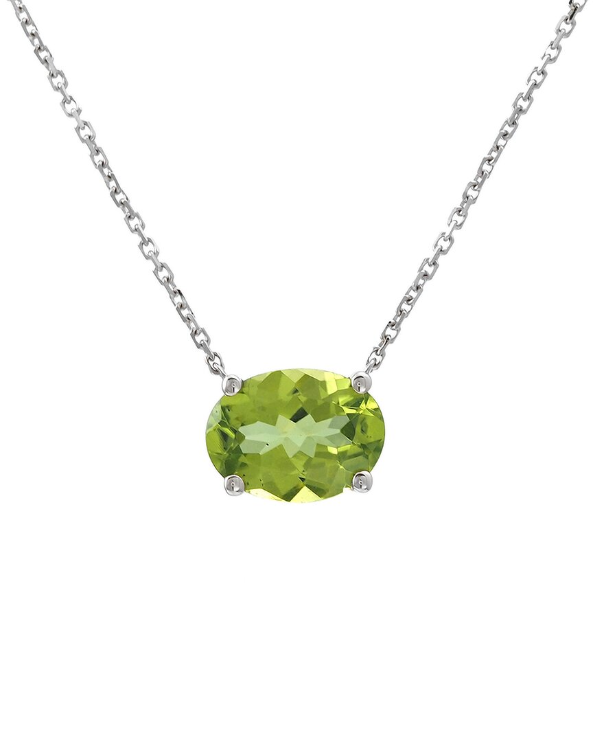 Gemstones Peridot Necklace (wg/16+2/limited Edition)promo
