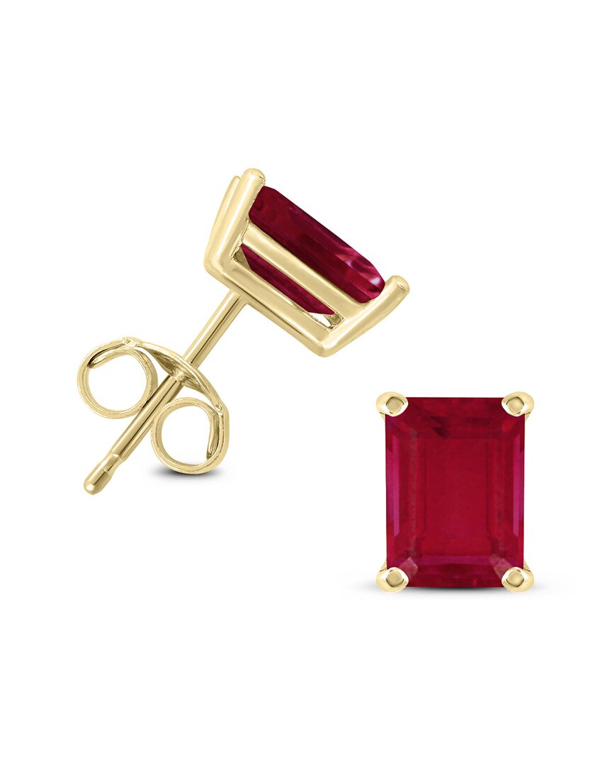 Gemstones 14k 0.80 Ct. Tw. Ruby Earrings