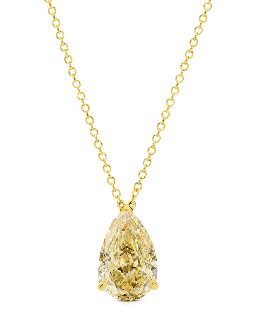 Amairah 14k 1.00 Ct. Tw. Lab-grown Diamond Solitaire Pendant Necklace