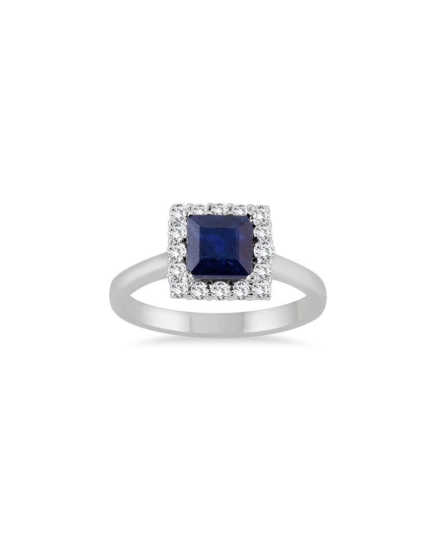 Gem Spark 14k 2.32 Ct. Tw. Diamond & Sapphire Ring
