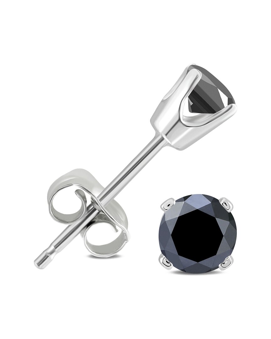 TRUE DIAMOND TRUE DIAMOND SILVER 0.46 CT. TW. DIAMOND STUDS