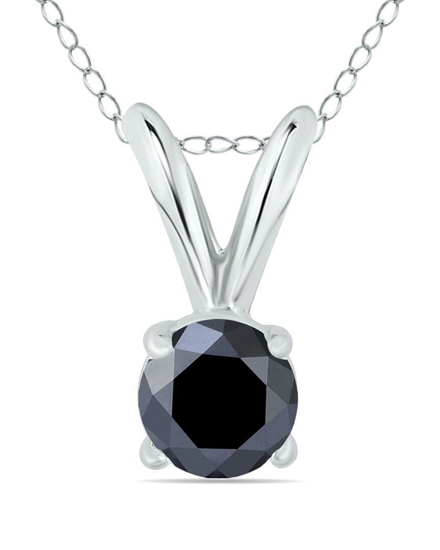 True Diamond 14k 0.23 Ct. Tw. Diamond Solitaire Necklace