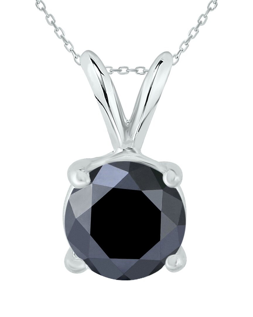True Diamond 14k 2.00 Ct. Tw. Diamond Solitaire Necklace