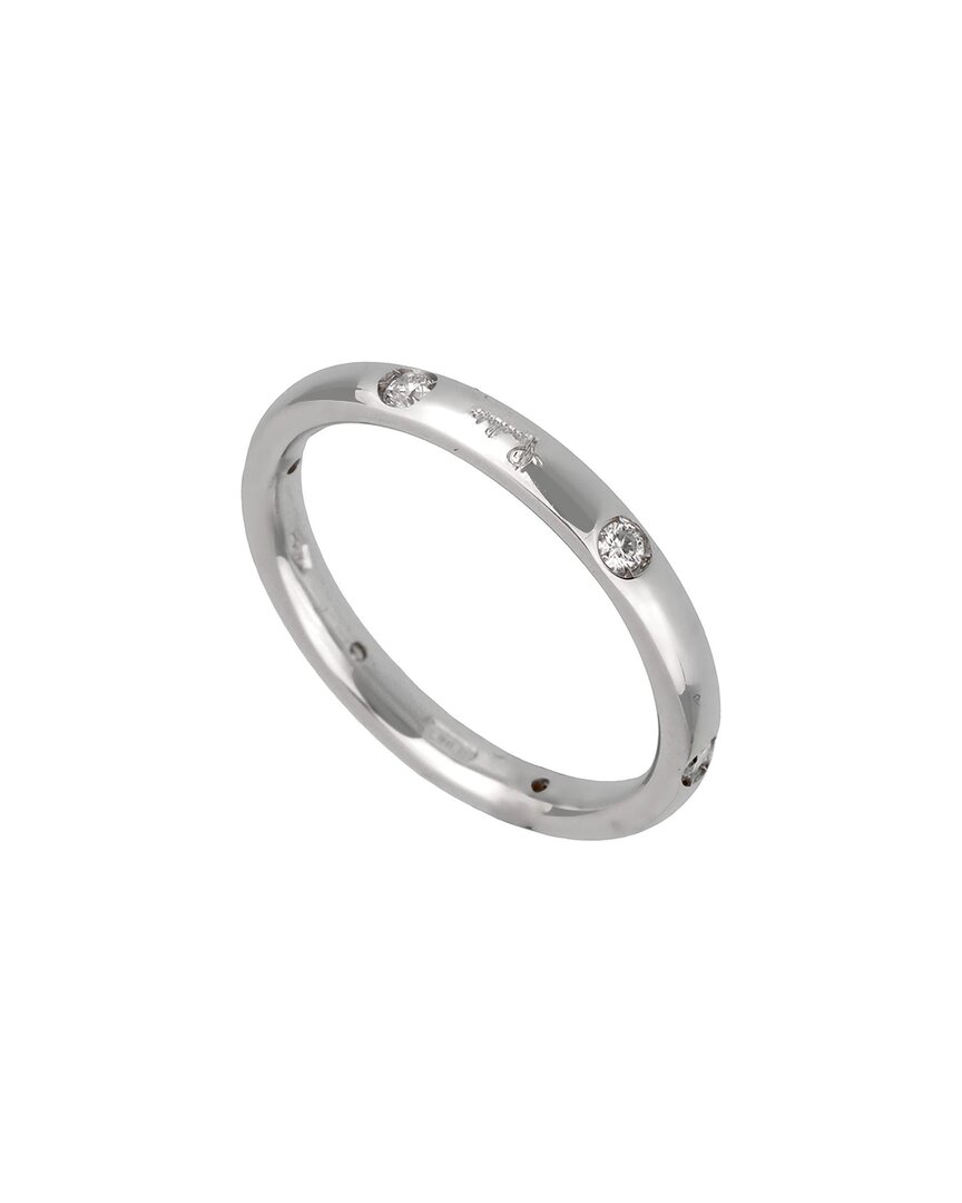 Pomellato 18k 0.18 Ct. Tw. Diamond Eternity Ring (authentic )