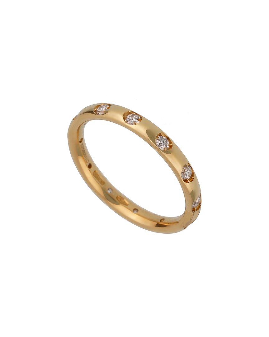 Pomellato 18k 0.35 Ct. Tw. Diamond Eternity Ring (authentic )