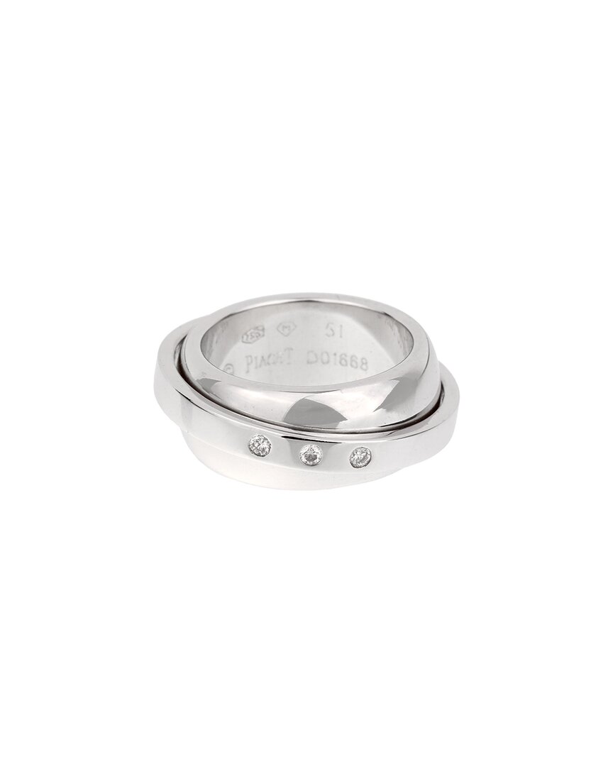 Piaget Possession 18k 0.06 Ct. Tw. Diamond Ring (authentic )