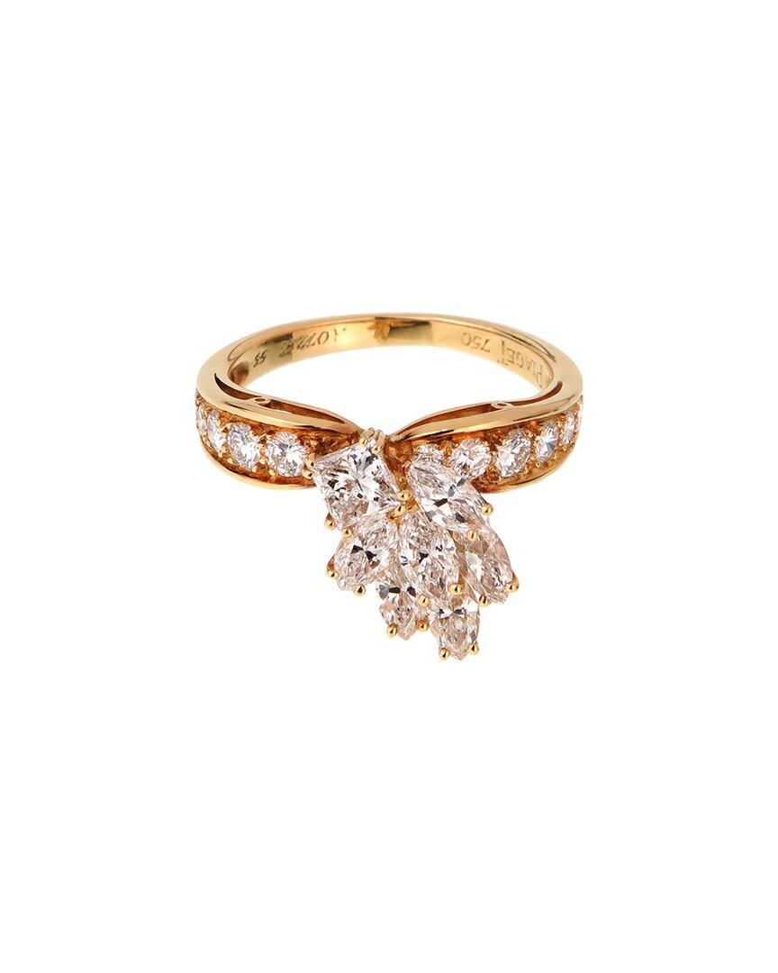 Piaget 18k 1.70 Ct. Tw. Diamond Cocktail Ring (authentic )