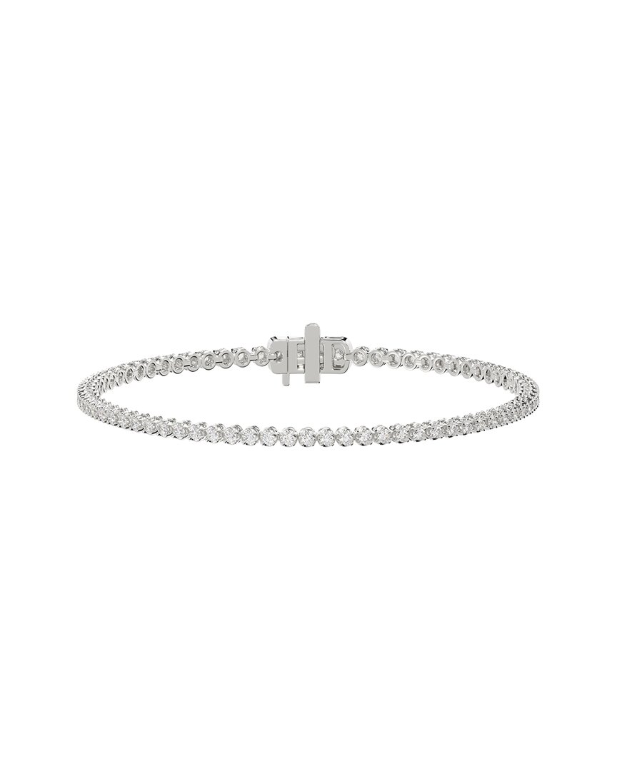 Ethos Creations 14k 1.00 Ct. Tw. Lab-grown Diamond Bracelet In Metallic