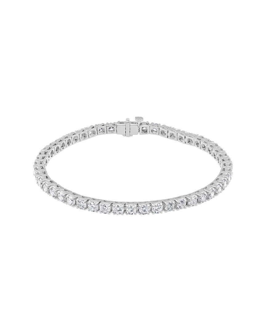 Lab Grown Diamonds 14k 10.08 Ct. Tw. Lab-grown Diamond Tennis Bracelet