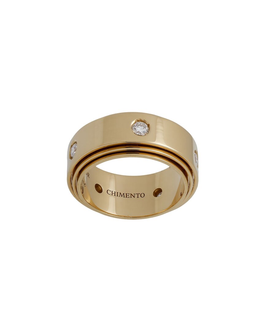 Chimento 18k 0.40 Ct. Tw. Diamond Ring (authentic ) In Gold