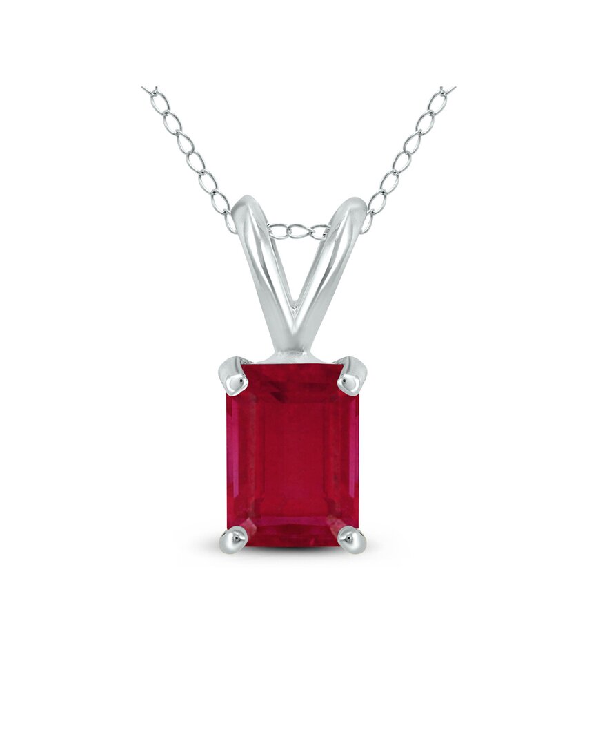Gemstones 14k 0.40 Ct. Tw. Ruby Necklace