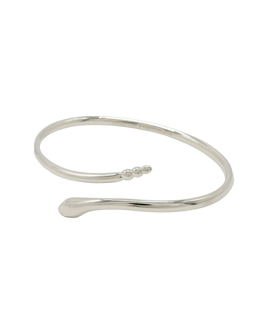 Tiffany & Co . Silver Elsa Peretti Snake Bangle Bracelet (authentic Pre-loved)