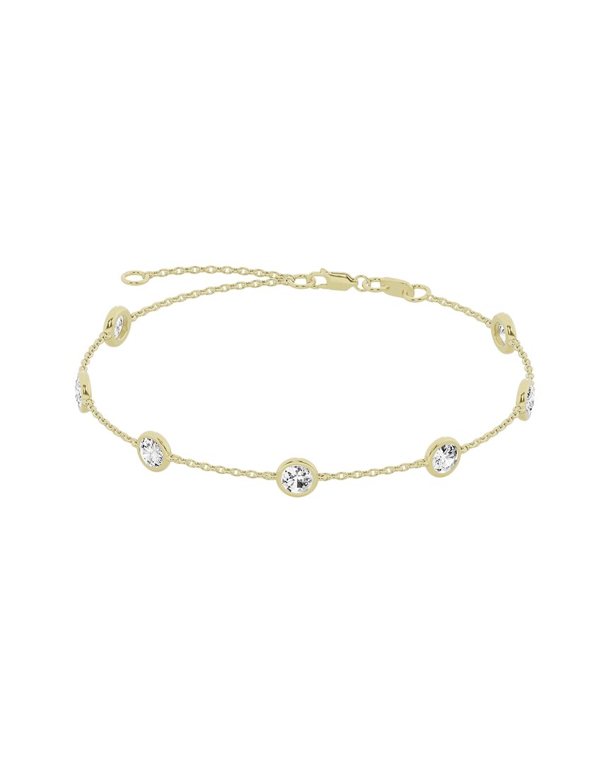 Lab Grown Diamonds 14k 2.00 Ct. Tw. Lab Grown Diamond Station Bracelet