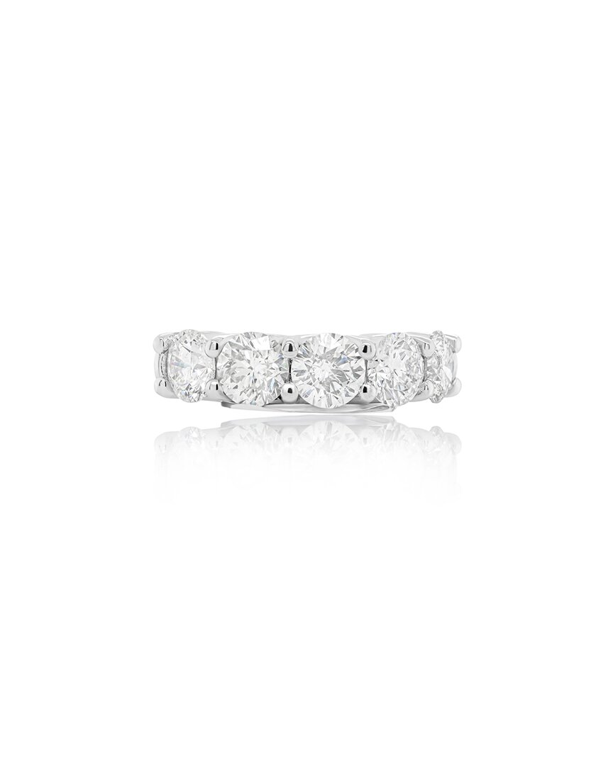 Diana M. Fine Jewelry Platinum 3.61 Ct. Tw. Diamond Eternity Ring
