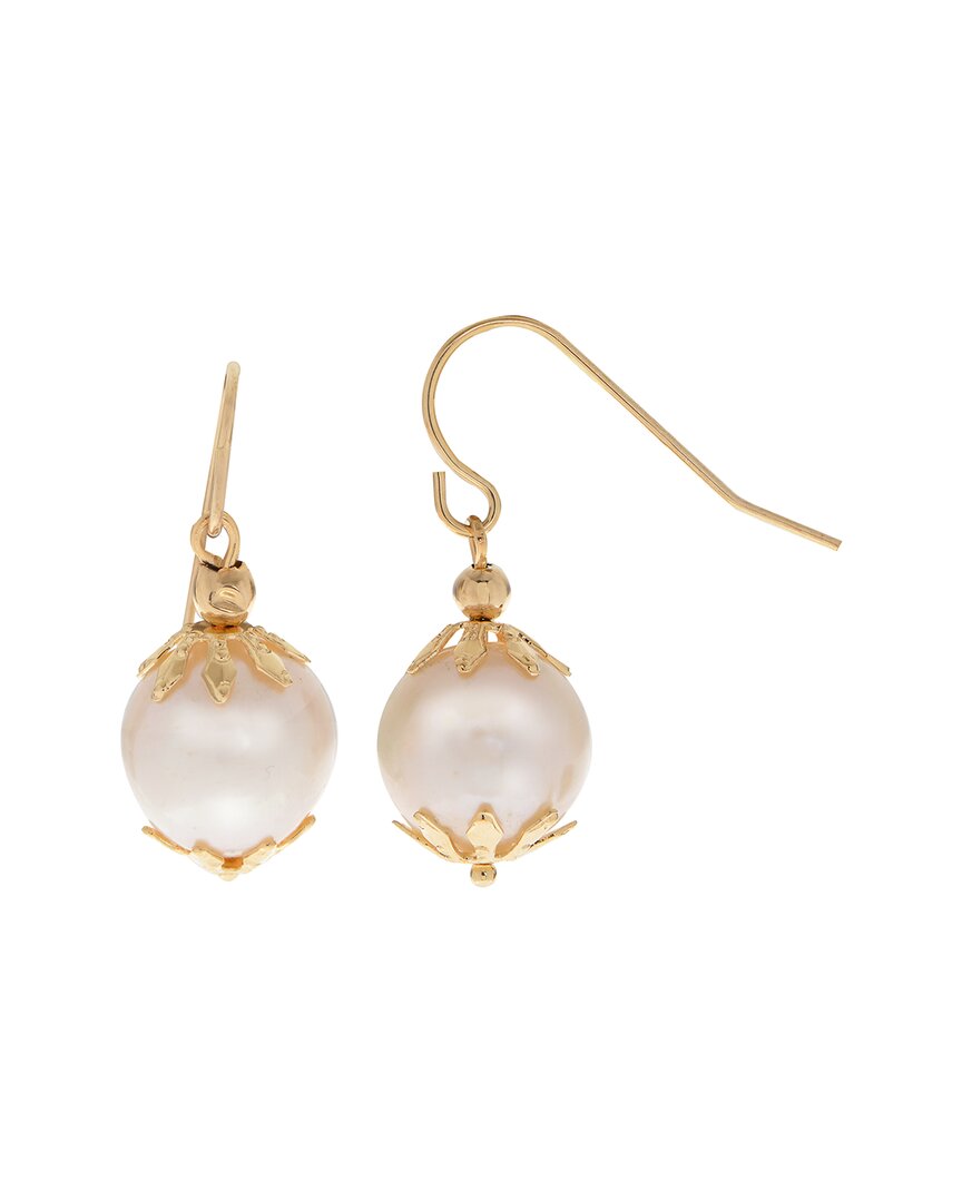 Pearls 14k 10.5-11.5mm Freshwater Pearl Earrings