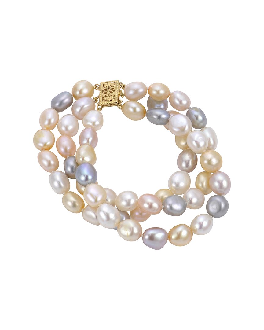 Pearls 14k 7-8mm Freshwater Pearl Bracelet